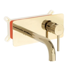 Rea Viva L. Gold + Box built-in washbasin faucet - additional 5% DISCOUNT for REA5 code