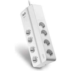 APC Essential surge protection power strip 8 sockets 2 m white (PM8-GR)