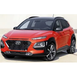 Hyundai Kona - Chrome Strips Grill Chrome Dummy Bumper Tuning