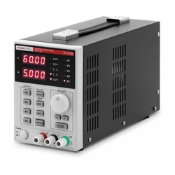 Laboratory power supply - 0-60 V - 0-5 A DC - 460 W - 5 memory locations - LED display - USB/RS232 STAMOS 10021406 S-LS-116