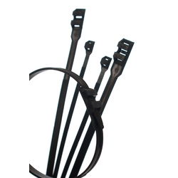 Cable tie with double lock COL-265HWL 265x9 COL. 3.421