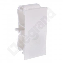 Cover strip for wall duct Legrand 603857 Duct joint cover Symmetric Snap on Plastic