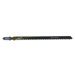 2 Wolfcraft saw blades - T-handle, 100 mm, coarse cuts