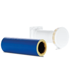 Vortice ASDV 100 Automatic supply pipe valve with a pipe diameter of 100 mm and sound insulation