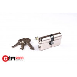 Lock insert ABUS E45 40/55 chrome with 3 keys