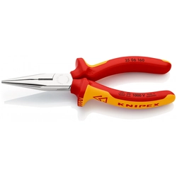 Half-round cutting nose pliers (Radio nose pliers) KNIPEX 25 06 160