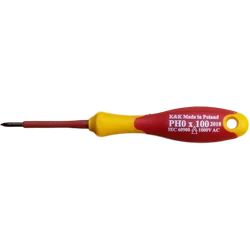SCREWDRIVE INSULATED SCREWDRIVE 1000V FOR ELECTRICIAN CROSS PH0 x 60
