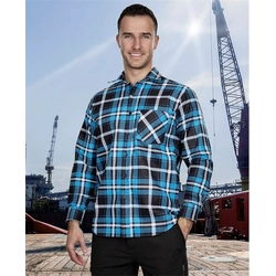 ARDON®JONAH flannel shirt blue Size: 43-44