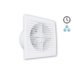 Extractable bathroom fan Tecnosystemi, Open-TH with timer and humidity sensor