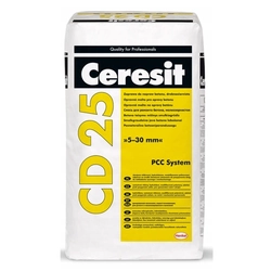 Concrete repair mortar Ceresit CD 25 5-30mm 25kg