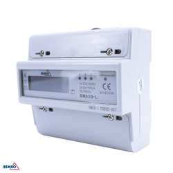 Electric energy meter, electronic Bemko A30-BM03B-L Electronic B Three-phase direct measurement Active power