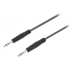 Nedis stereo 6.3 mm jack cable - 1.5 m