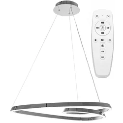 Loop LED Hanging Ceiling Lamp + Remote Control APP798-cp Chrome