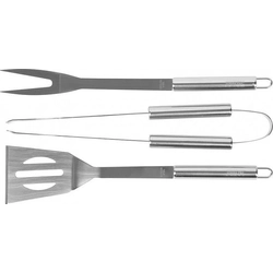 BBQ 278 tool set, 3-piece, for grilling and grilling