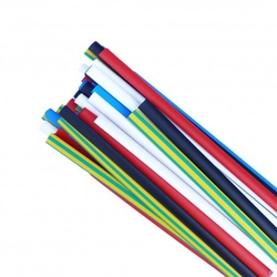 Heat shrinkable thin wall tube 25.4 / 12.7 1 "mix of colors 25 pieces x 1 m 1814