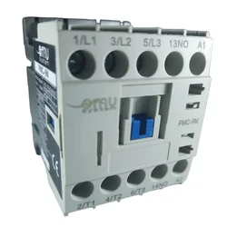 Mini contactor 9A with 3 coil supply poles 230V AC + 1 NO contact