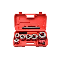 Set of taps for pipes, 6 GEKO eyelets