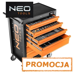 NEO TOOLS workshop cabinet, 6 drawers, 149 elements