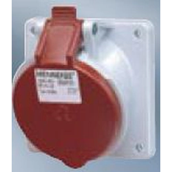 MENNEKES Slanting panel socket 5P 16A 400V red IP44 3093 (MEN3093)