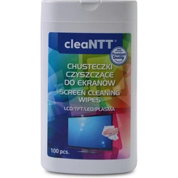 NTT System Wet wipes for cleaning LCD/TFT/LED/PLASMA screens 100 pcs.(CLN0041)