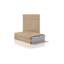 Corrugated cardboard bag, B4, 235x337mm / 250x353mm