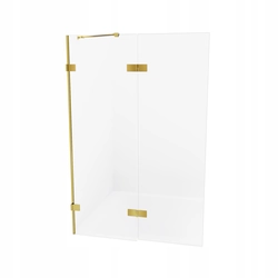 New Trendy AVEXA GOLD bath screen 140x150cm