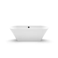 Stone bath Aura Ornea 3 white, 171x76 cm, without overflow