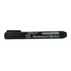 BLACK PERMANENTINE MARKER ROUND MAZAK BEER