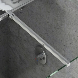 Mounting kit for shower enclosures and walls Ravak Brilliant and Walk-In, W SET, Uni T spoj (bright alu)