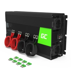 Green Cell car voltage converter INV10 12V / 220V, 2000W / 4000W