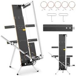 Thermal knife polystyrene cutting machine with right bracket 1300/330 mm 5x wire 200 IN