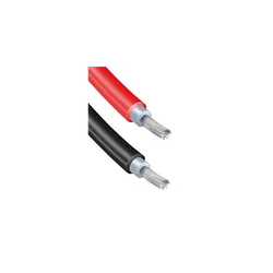 KBE Solar DB EN Cable 50618* PV1-F, double insulation, 1x6 mm2 (black)