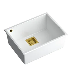 DAVID granite sink 50 White