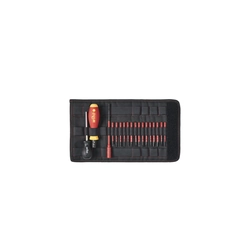 Torque screwdriver set 1-5Nm with PZ TORX bits in Wiha slimTorque pencil case insulated (36791)