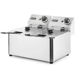 Kitchen Line catering fryer 6kW 230V 2 x 4L - Hendi 205846