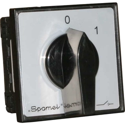 Off-load switch Spamel SK32-7.8380\P03 Reverser IP65 Plastic Turn button Screw connection