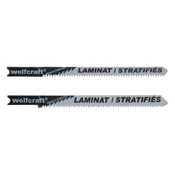3 Λεπίδες πριονιού Wolfcraft - Λαβή U, για laminate, πάνελ