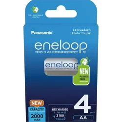 Panasonic Eneloop AA Battery / R6 2000mAh 4 pcs.