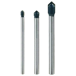 Raider (accessory) glass and tile drill bits 3 pcs.A set of drills Ř5, 6 and 8 mm