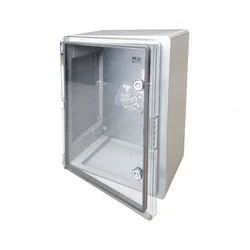 Electrical panel 600x400x200mm with transparent door IP65 IK10 UV without halogen