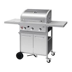 3+1 gas grill with cabinet and side burner | 99654