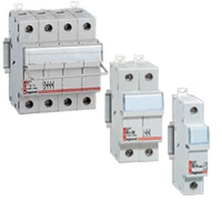 Holder for cylindrical fuse Legrand 005838 DIN rail 10x38 mm IP20