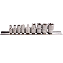 TORX SOCKET SET 9 PCS.