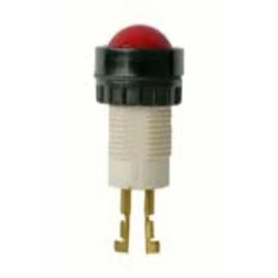Indicator lamp 22 LEDs with constant light with slide-in connectors D22S 24V-230V: Color - white