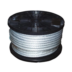 steel cable 3 / 4mm ZCCR buz. pu Zn (100m) max.zat.485kg