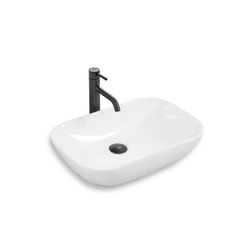 Rea Claudia White countertop washbasin - additional 5% discount with code REA5