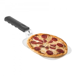 Pizza spatula with a plastic handle