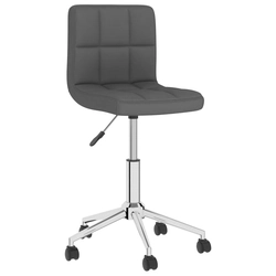 Lumarko Office swivel chair, dark gray, upholstered in fabric