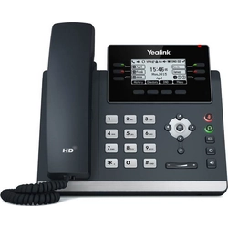 Yealink SIP-T42U SIP phone, PoE, 2.7 "192x64 LCD, 15 prog.tl., 2xUSB, GigE
