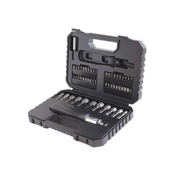 Ratchet screwdriver set with 53 pieces Black + Decker A7218-XJ